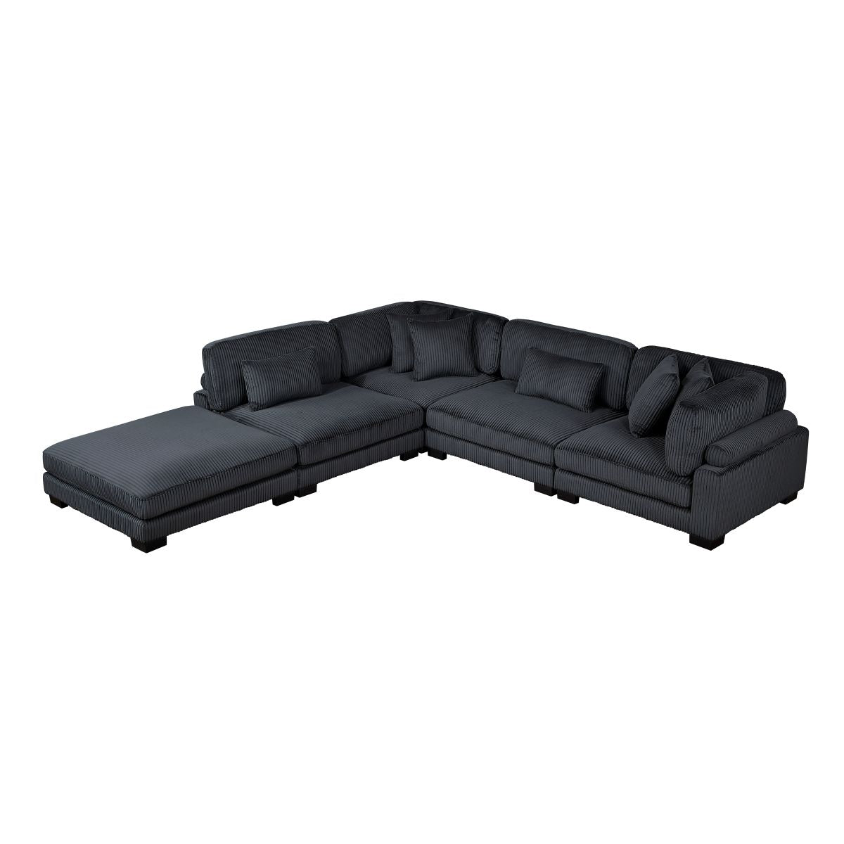 Traverse - Sectional With Ottoman