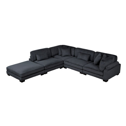 Traverse - Sectional With Ottoman