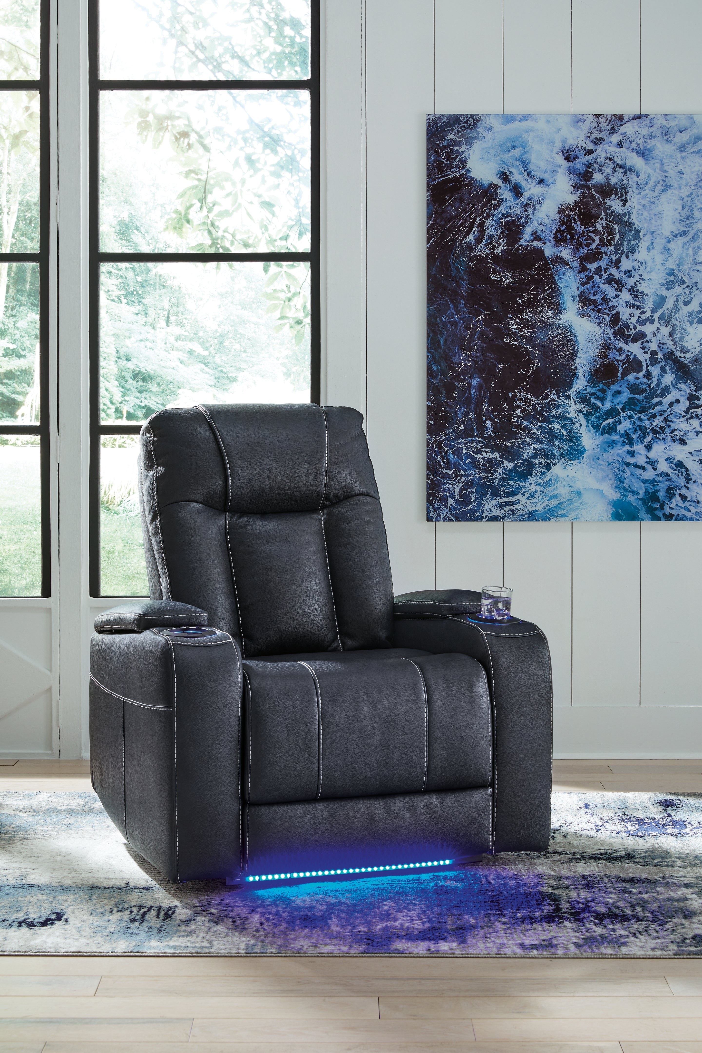 Furniture City Laplace - Ashley Furniture - FeazadaLiving Room - PWR Recliner/ADJ Headrest - 6620613