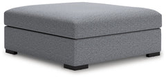 Bealton - Oversized Accent Ottoman - Salt And Pepper
