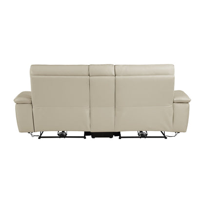 Maroni - Power Double Reclining Loveseat With Center Console And Power Headrests