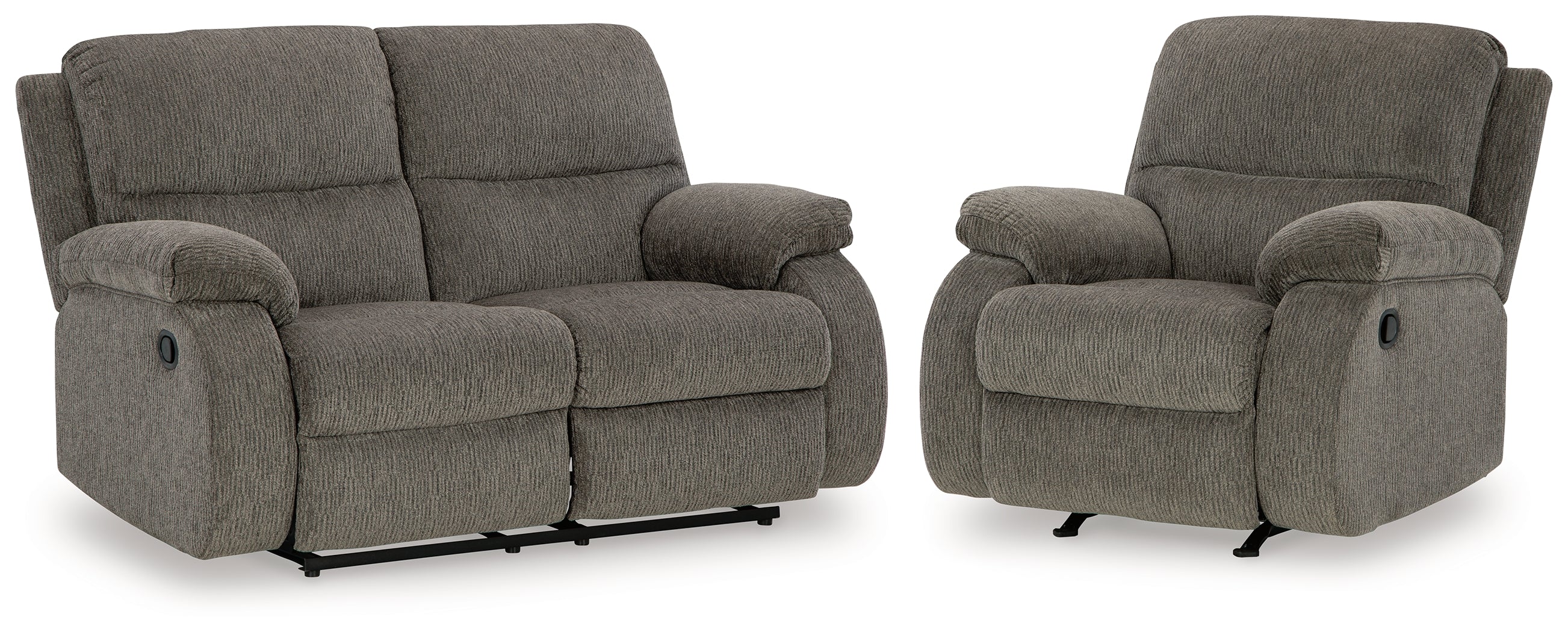 Furniture City Laplace - Ashley Furniture - Scranto Reclining Loveseat and Recliner - Reclining Loveseat and Recliner - 66502U2