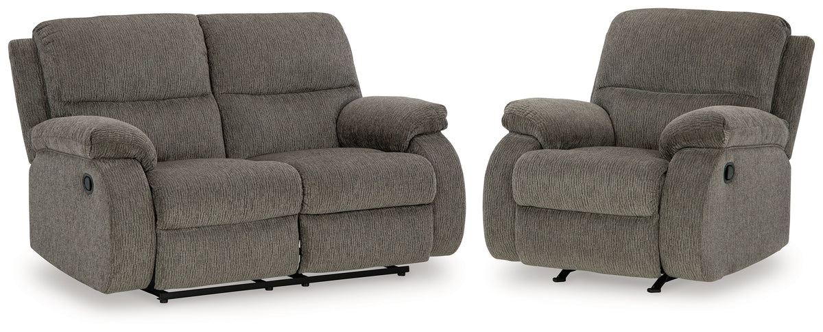 Furniture City Laplace - Ashley Furniture - Scranto Reclining Loveseat and Recliner - Reclining Loveseat and Recliner - 66502U2