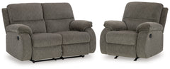 Furniture City Laplace - Ashley Furniture - Scranto Reclining Loveseat and Recliner - Reclining Loveseat and Recliner - 66502U2