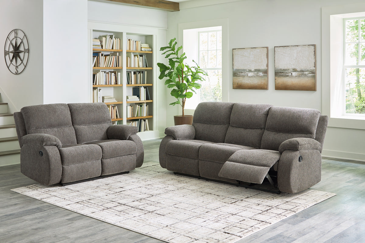 Furniture City Laplace - Ashley Furniture - Scranto Reclining Sofa and Loveseat - Reclining Sofa and Loveseat - 66502U1