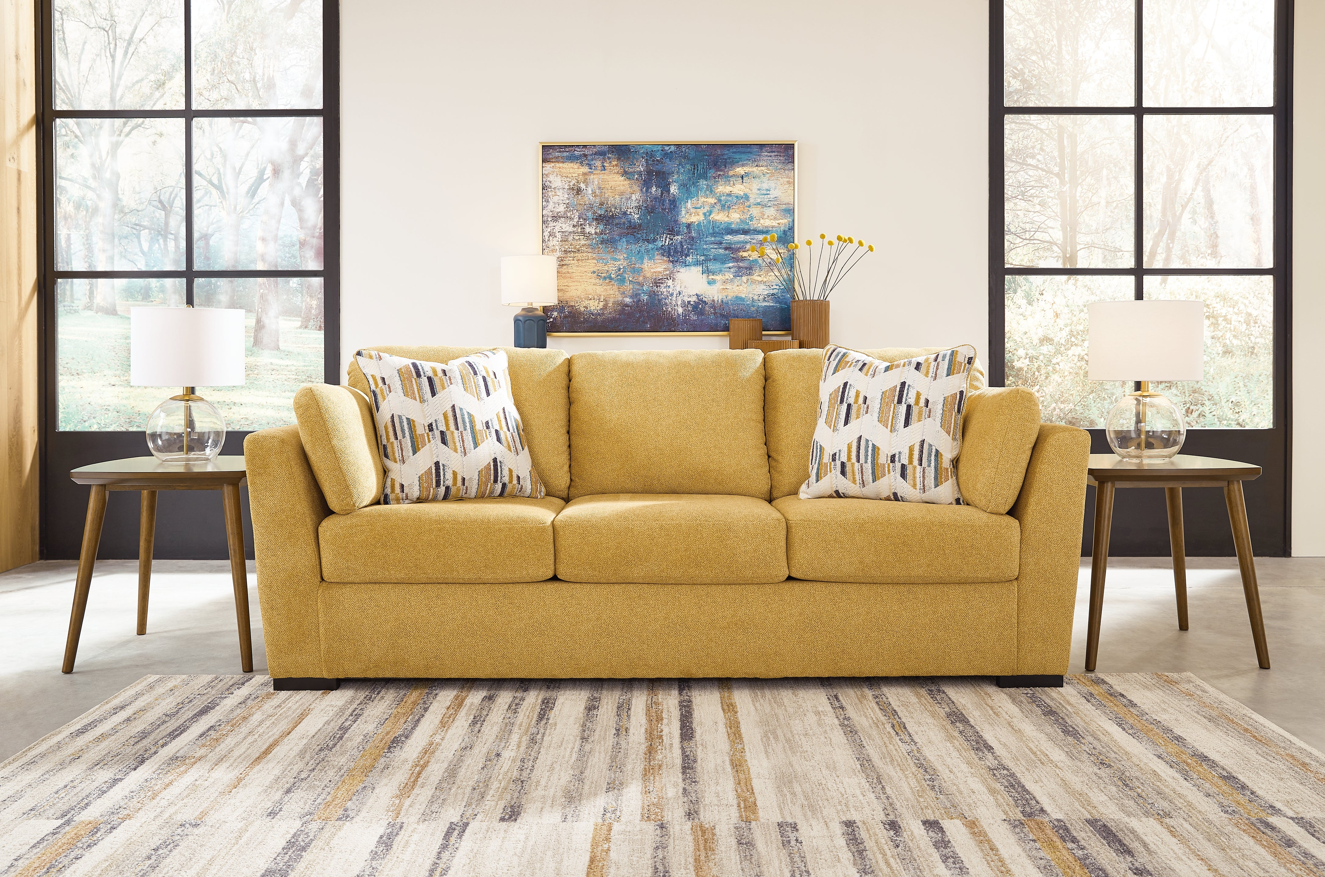Furniture City Laplace - Ashley Furniture - Keerwick Sofa - Sofa / Sunflower - 6750638