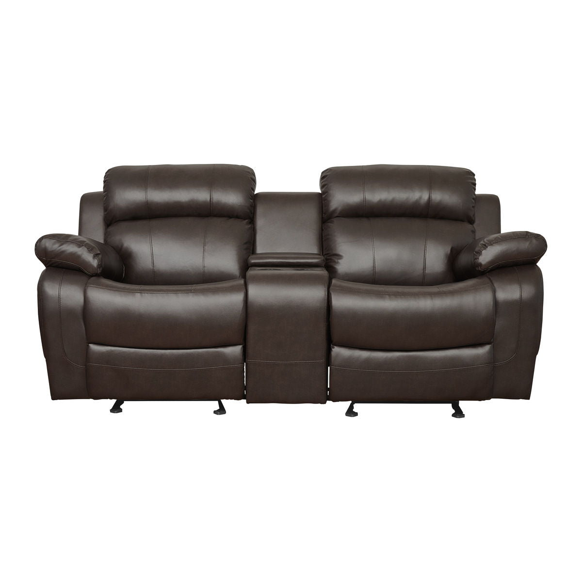Marille - Double Glider Reclining Loveseat With Center Console