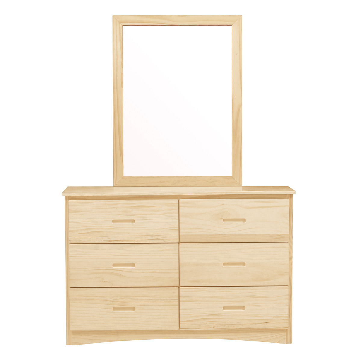 Bartly - Mirror - Natural