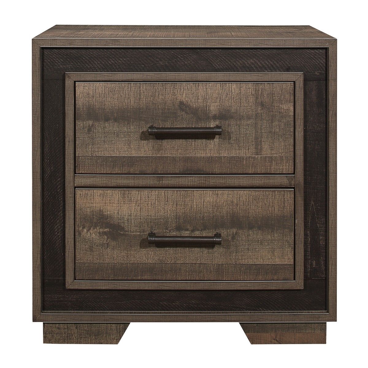 Ellendale - Nightstand - Brown / Gray
