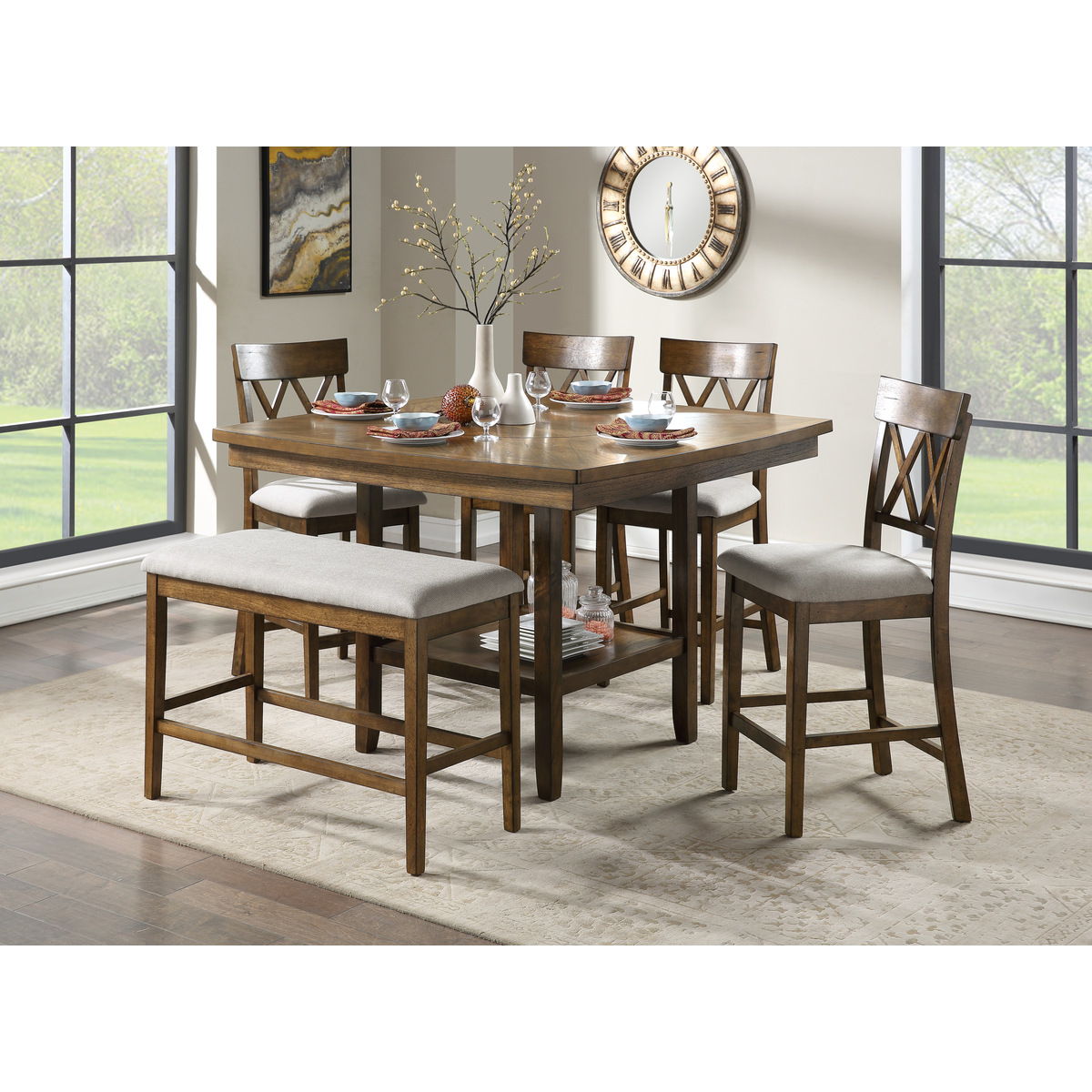 Balin - Counter Height Chair (Set of 2)