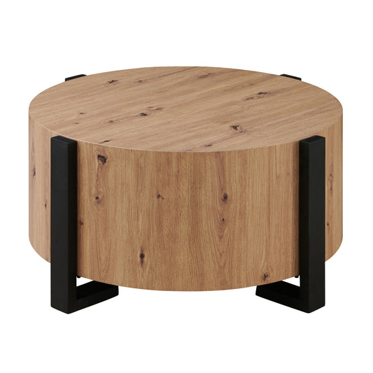 Darcie - Faux Wood Round Table