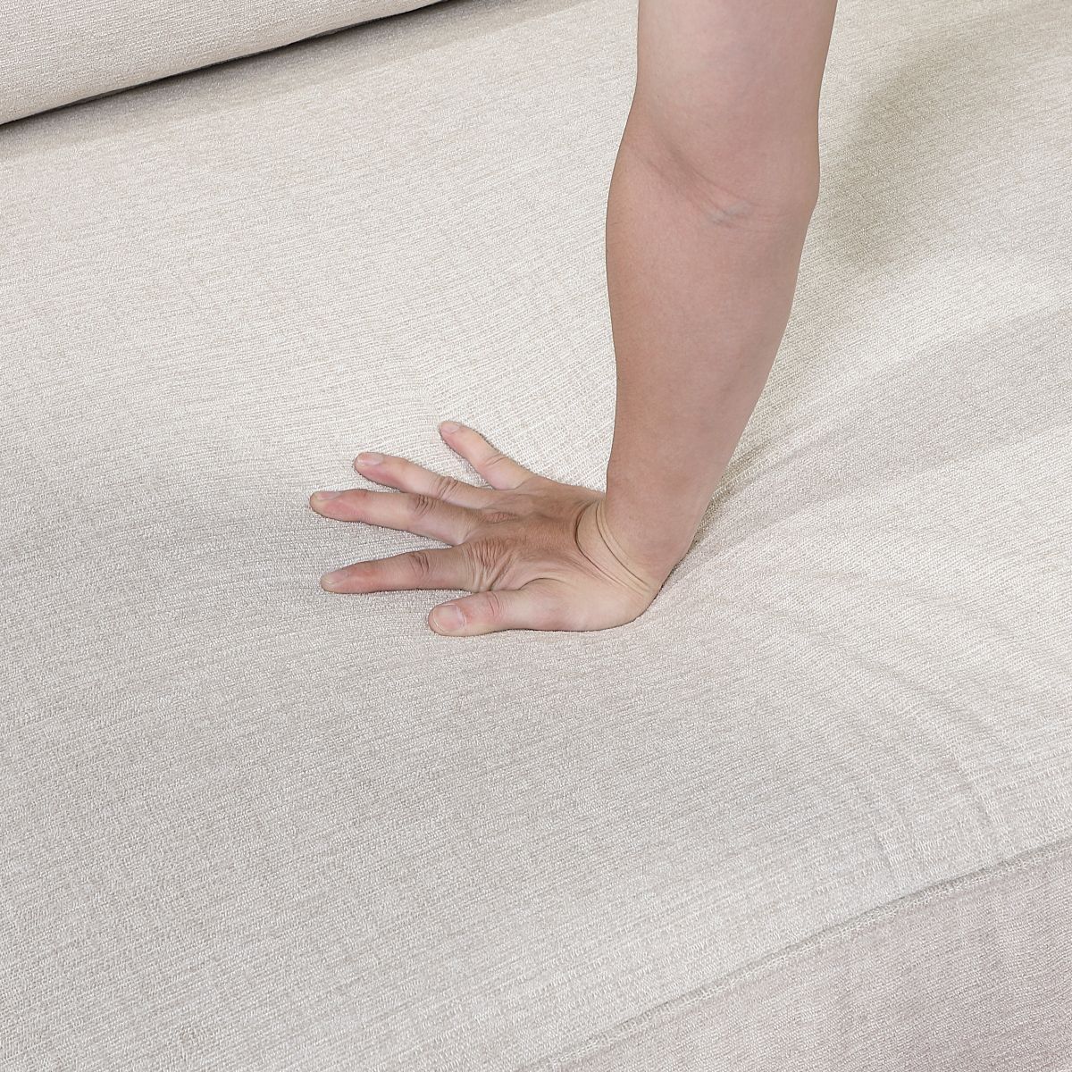 Livia - Ottoman - Beige