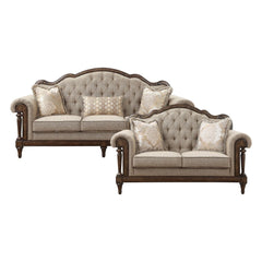 Heath Court - Sofa & Loveseat - Brown