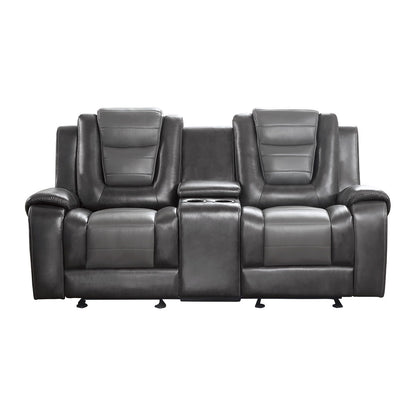 Briscoe - Double Glider Reclining Loveseat With Center Console