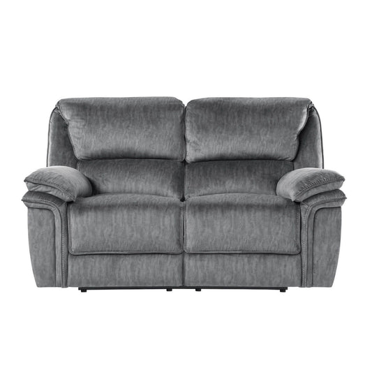 Muirfield - Double Reclining Loveseat - Gray