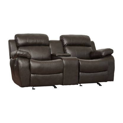 Marille - Double Glider Reclining Loveseat With Center Console