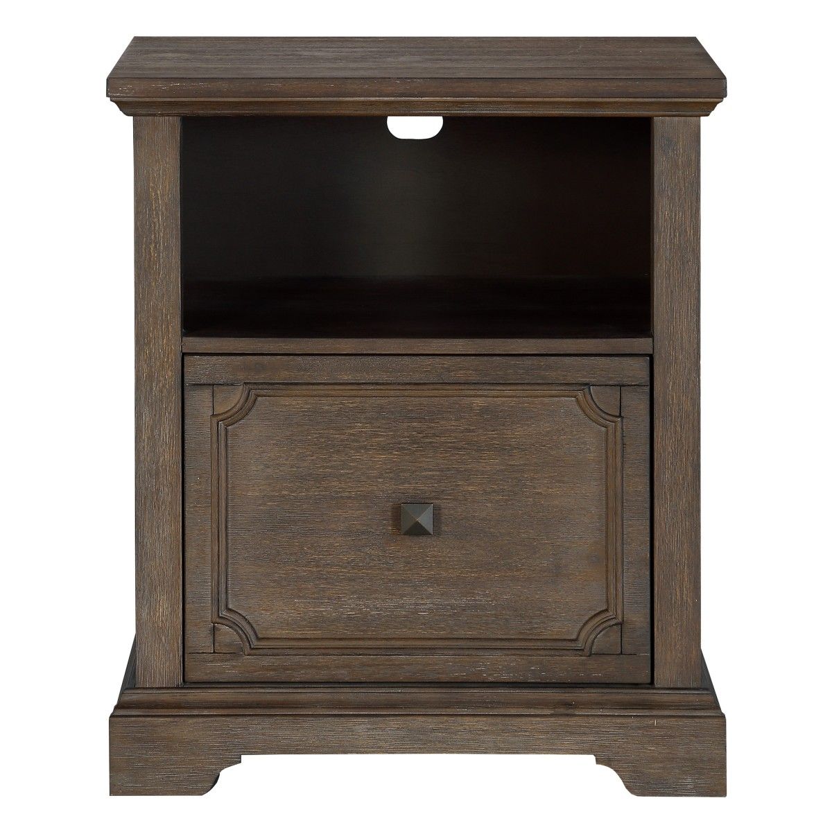 Toulon - File Cabinet - Dark Oak