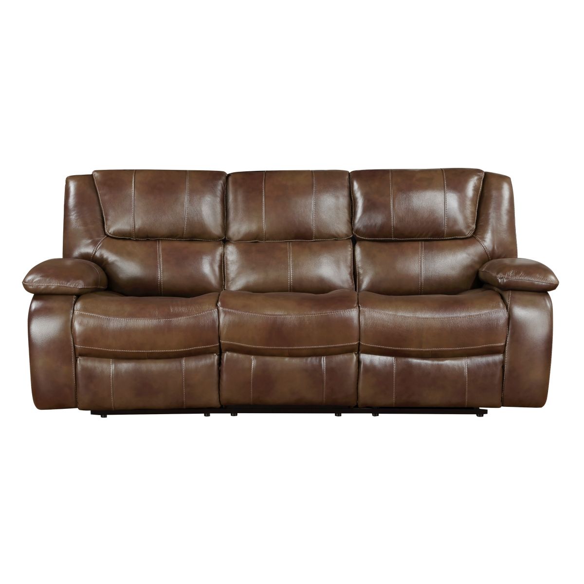 Ellicott - Double Reclining Sofa - Brown