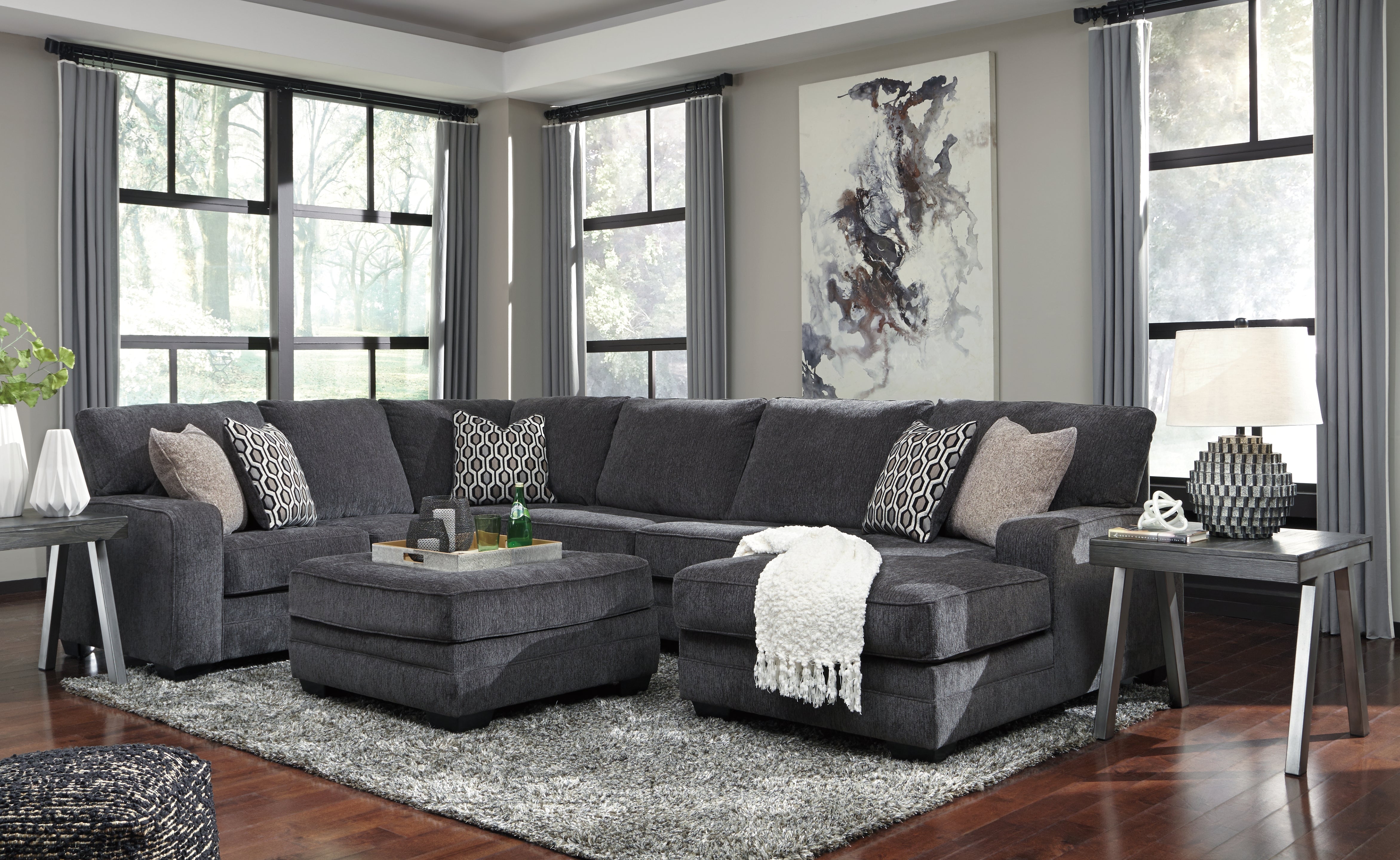 Furniture City Laplace - Ashley Furniture - Tracling Sectionals - LAF 3-Piece Sectional with Chaise - 72600S2
