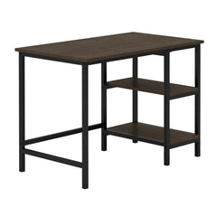Madigan - Writing Desk And Chair - Black / Brown