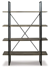 Gilesgrove - Bookcase - Black / Gray