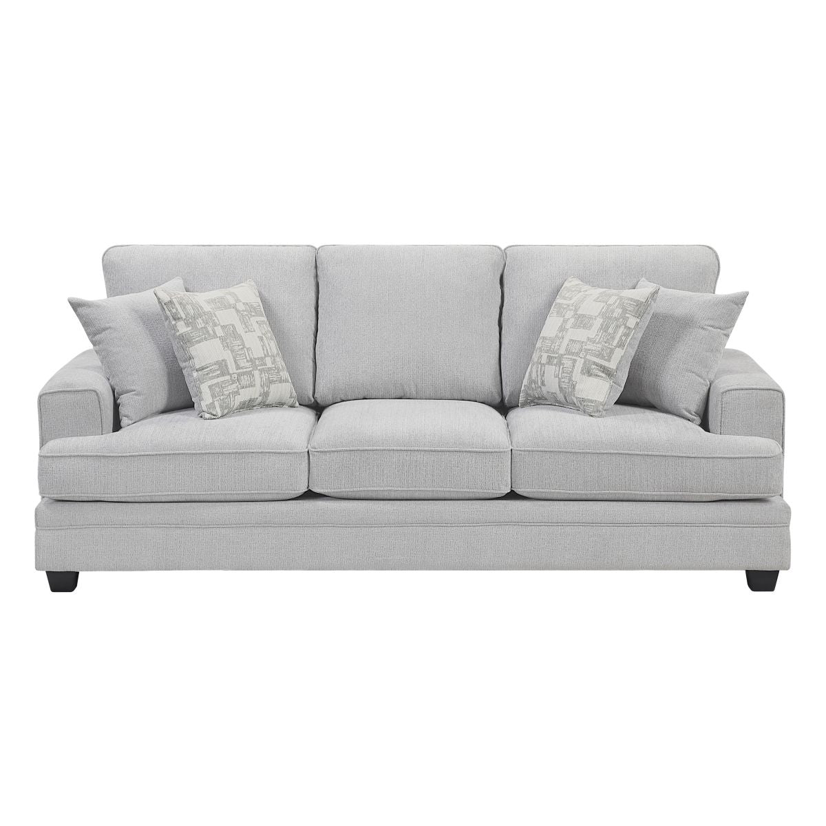 Sarah - Sofa - Pearl Silver