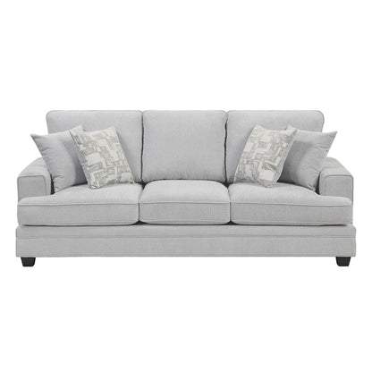 Sarah - Sofa - Pearl Silver