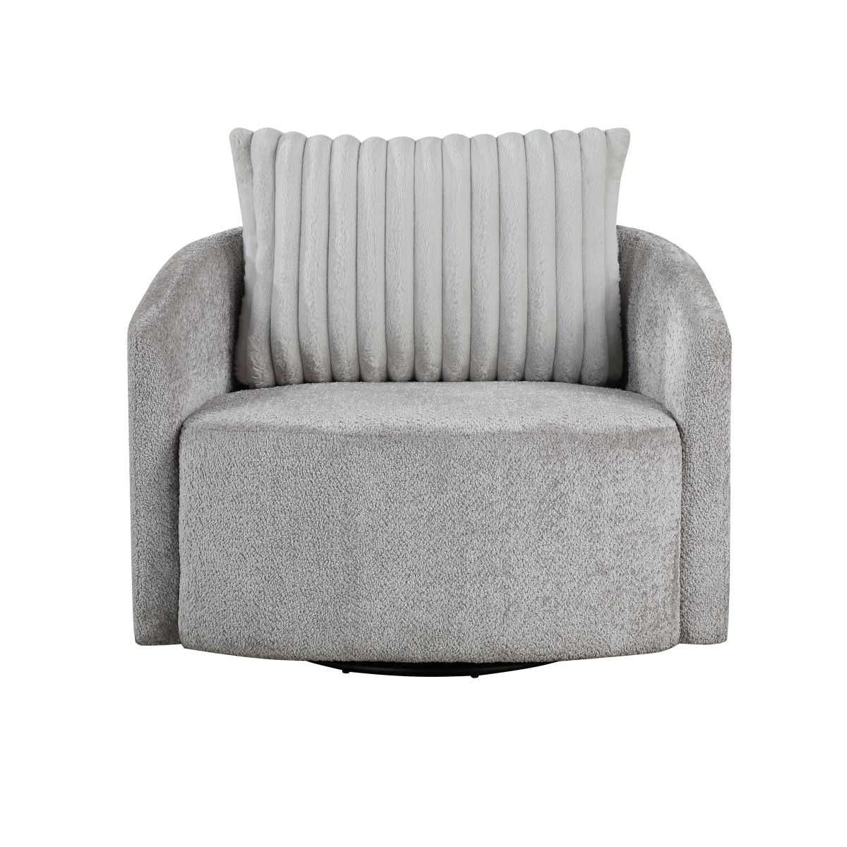 Francine - Swivel Chair - Gray