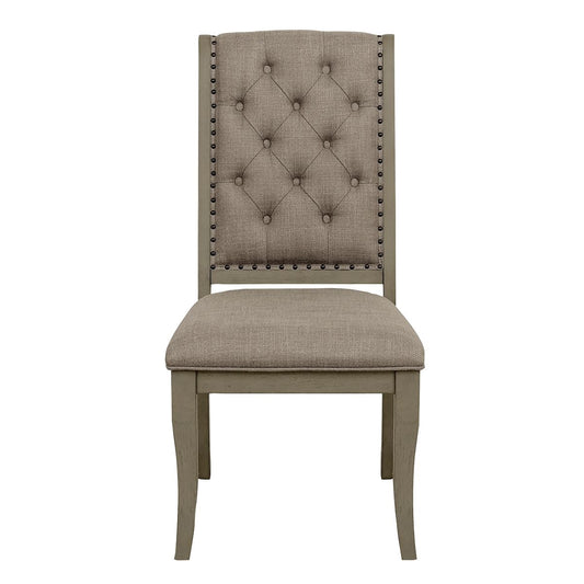 Vermillion - Side Chair (Set of 2) - Taupe