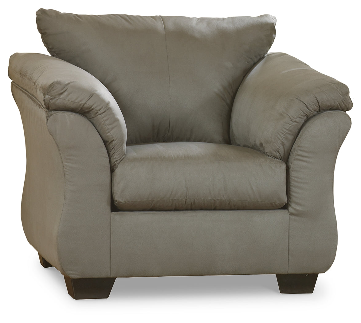 Furniture City Laplace - Ashley Furniture - DarcyLiving Room - Chair / Cobblestone - 7500520