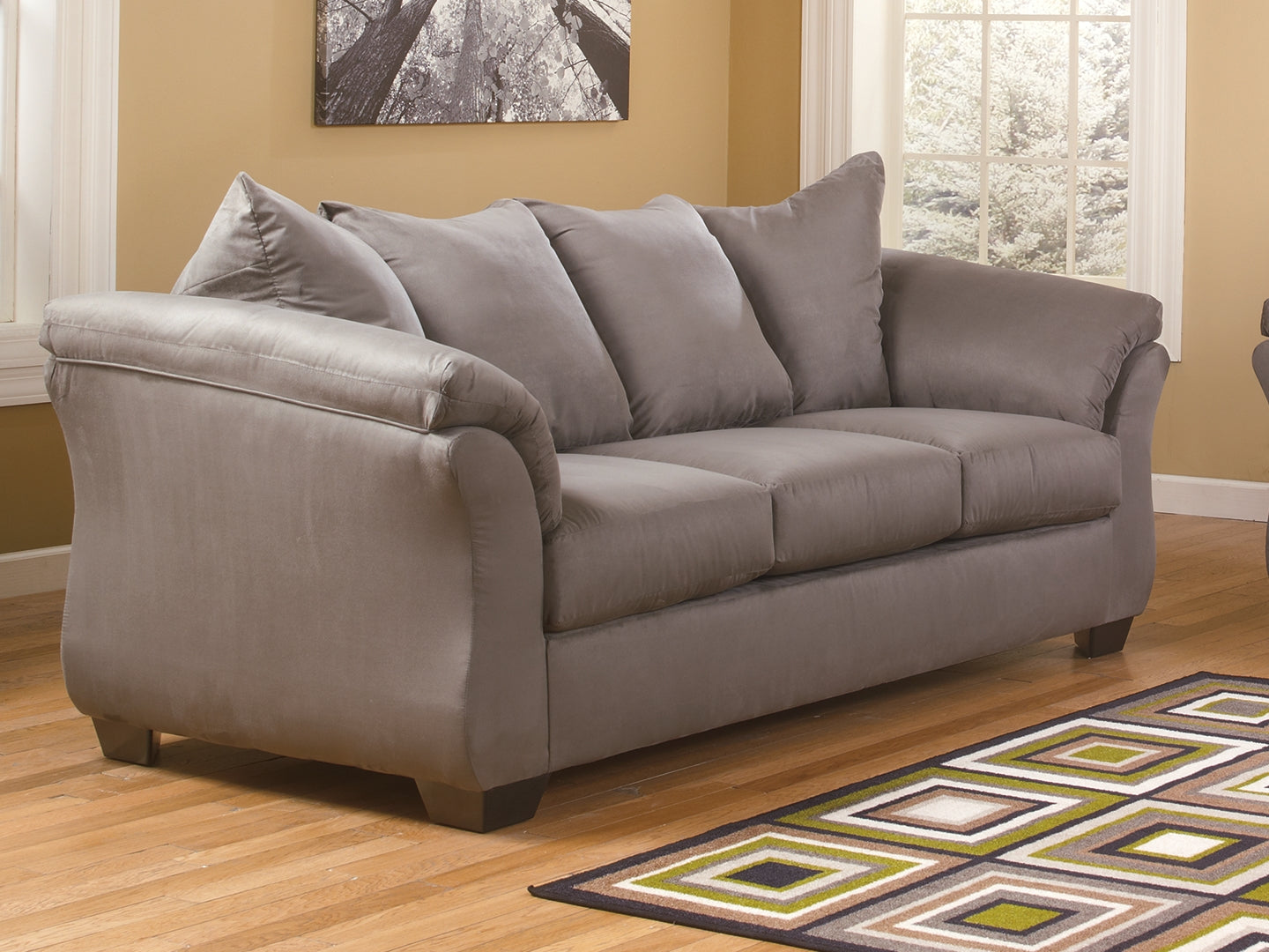 Furniture City Laplace - Ashley Furniture - DarcyLiving Room - Sofa / Black - 7500838