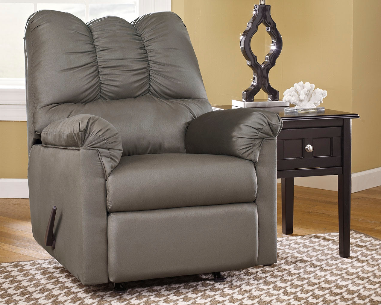 Furniture City Laplace - Ashley Furniture - DarcyLiving Room - Rocker Recliner / Cobblestone - 7500525