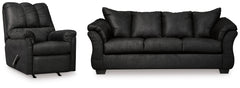 Furniture City Laplace - Ashley Furniture - Darcy Sofa and Recliner - Sofa and Recliner - 75008U7