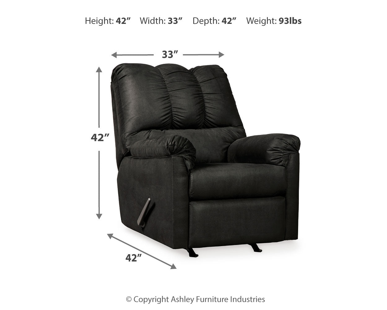 Furniture City Laplace - Ashley Furniture - DarcyLiving Room - Chair / Cobblestone - 7500825