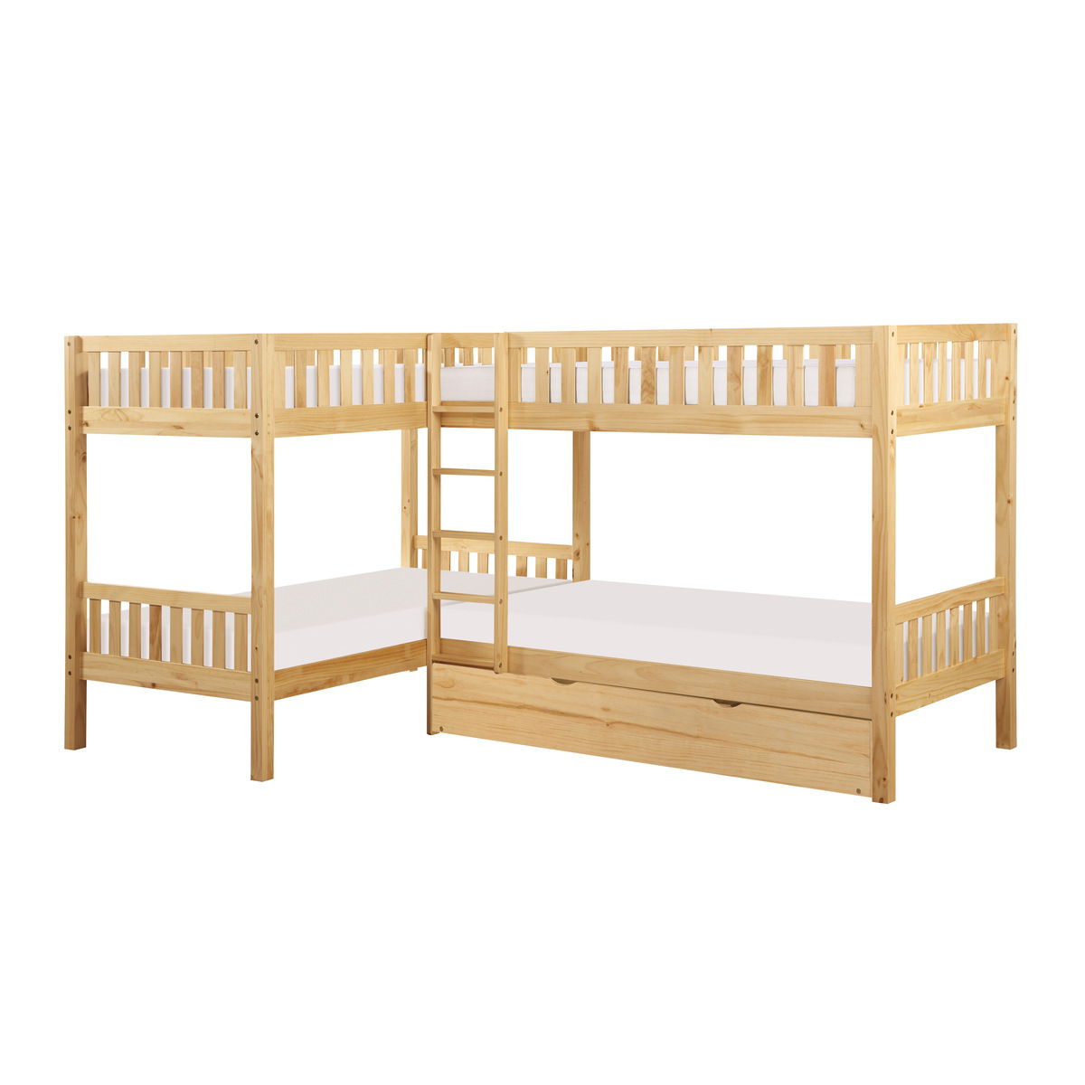 Bartly - Corner Bunk Bed