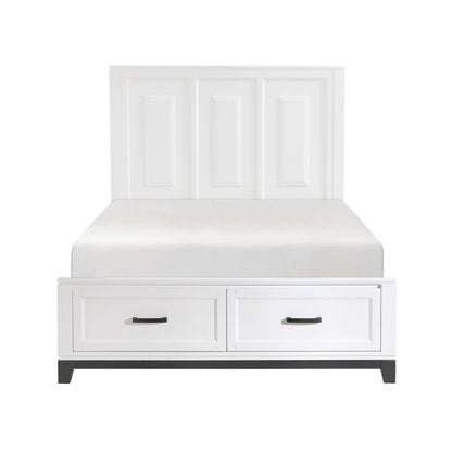 Garretson - Platform Bed With Footboard Storage