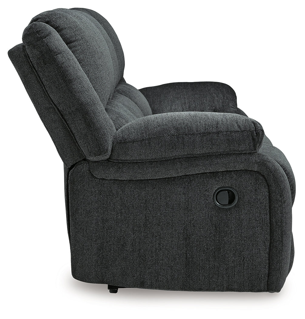 Furniture City Laplace - Ashley Furniture - DraycollLiving Room - Reclining Sofa / Slate - 7650488