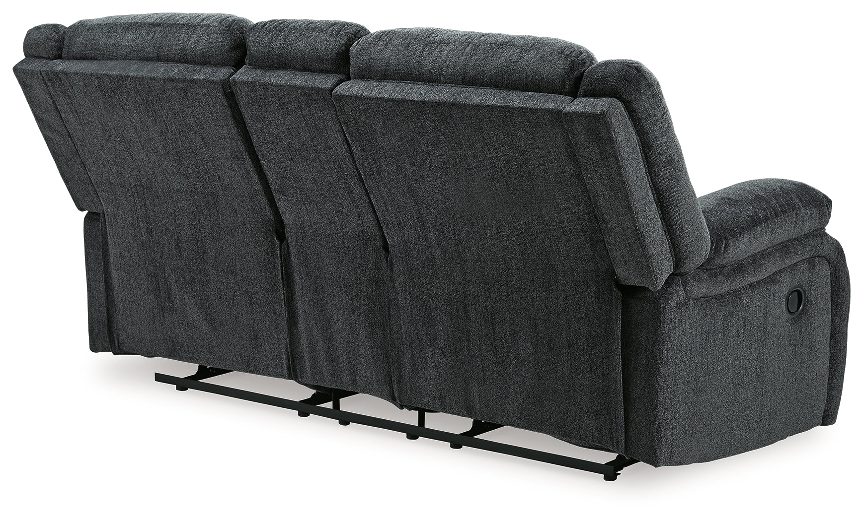 Furniture City Laplace - Ashley Furniture - DraycollLiving Room - DBL Rec Loveseat w/Console / Slate - 7650494