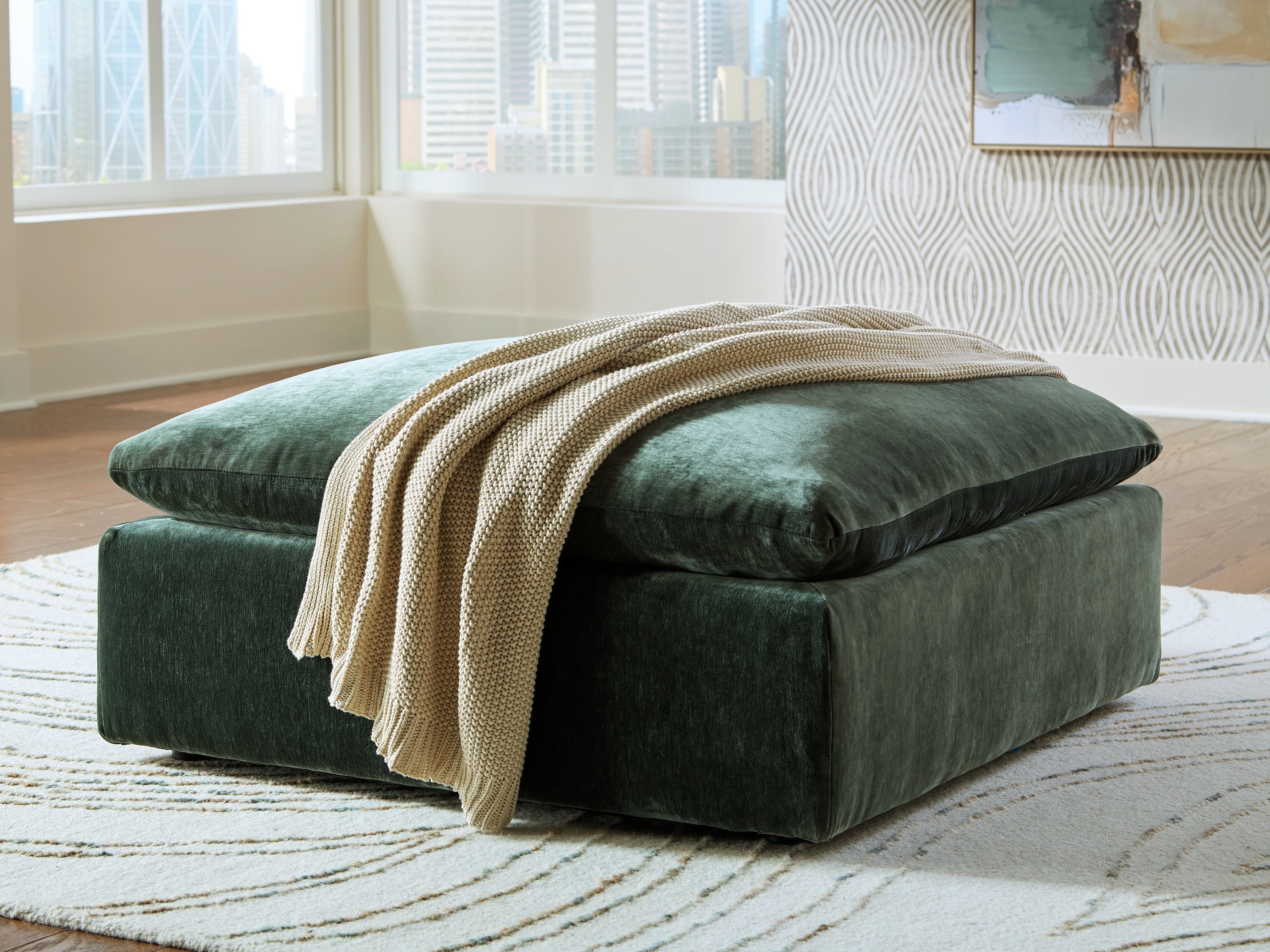 Furniture City Laplace - Ashley Furniture - Carriage ViewLiving Room - Oversized Accent Ottoman - 7800108