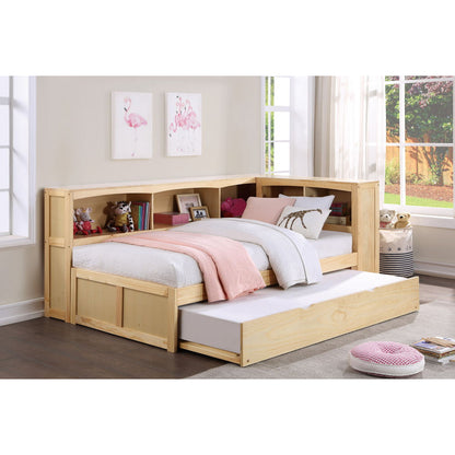 Bartly - Bookcase Corner Bed
