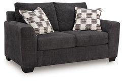 Loreo - Loveseat - Ebony
