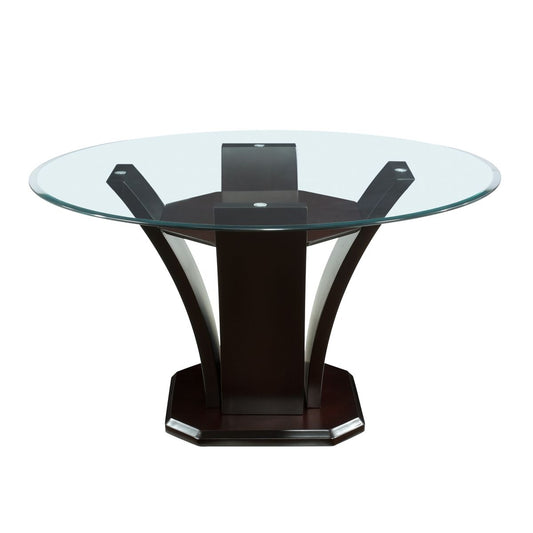 Daisy - Round Table With Glass Top