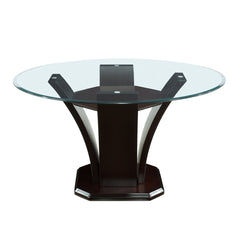 Daisy - Round Table With Glass Top
