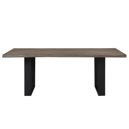 Rochelle - Dining Table - Black / Brown
