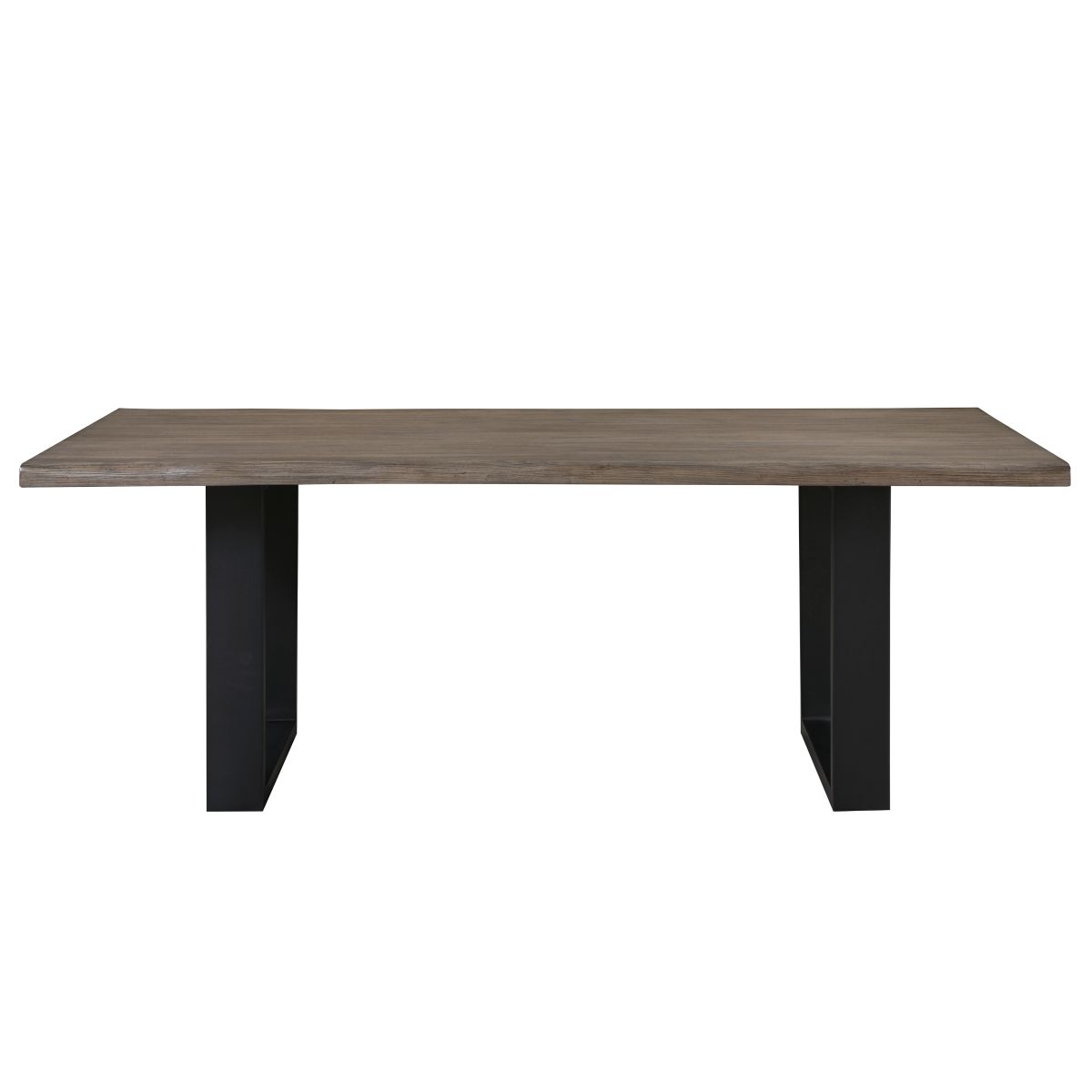 Rochelle - Dining Table - Black / Brown