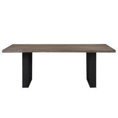 Rochelle - Dining Table - Black / Brown