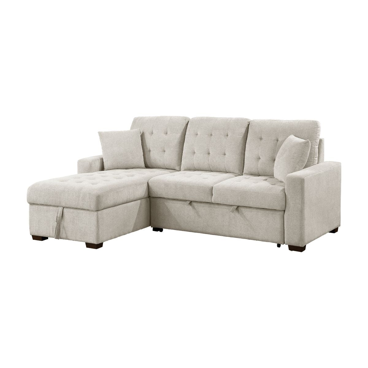Waitsfield - Sectional With Chaise, Pull-Out Bed And Hidden Storage