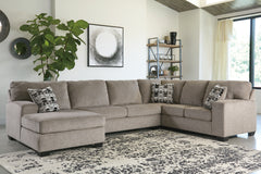 Furniture City Laplace - Ashley Furniture - Ballinasloe Sectionals - RAF 3-Piece Sectional with Chaise / Smoke - 80703S1