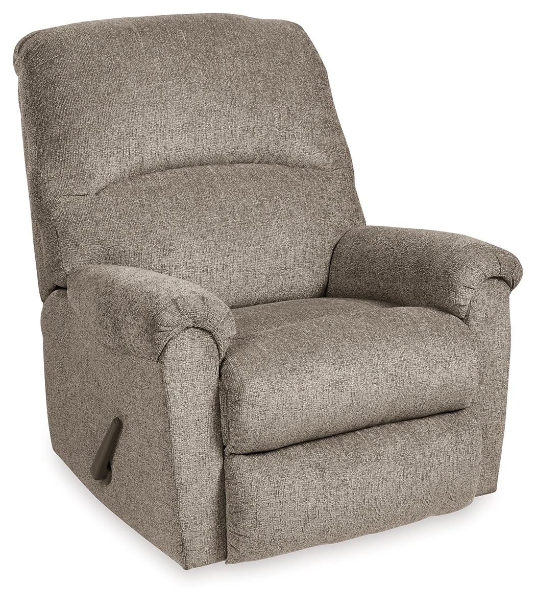 Furniture City Laplace - Ashley Furniture - BallinasloeLiving Room - Rocker Recliner / Platinum - 8070225