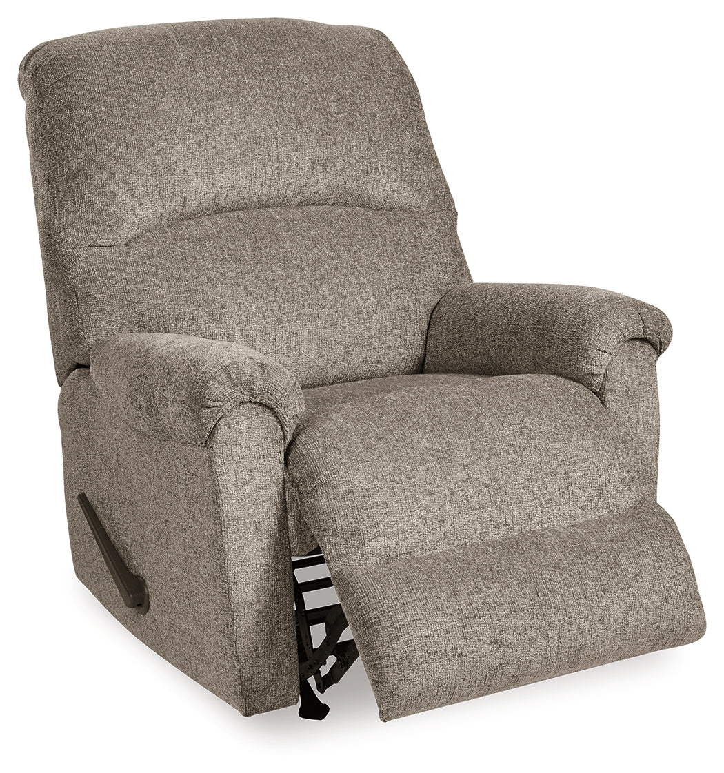 Furniture City Laplace - Ashley Furniture - BallinasloeLiving Room - Rocker Recliner / Platinum - 8070225